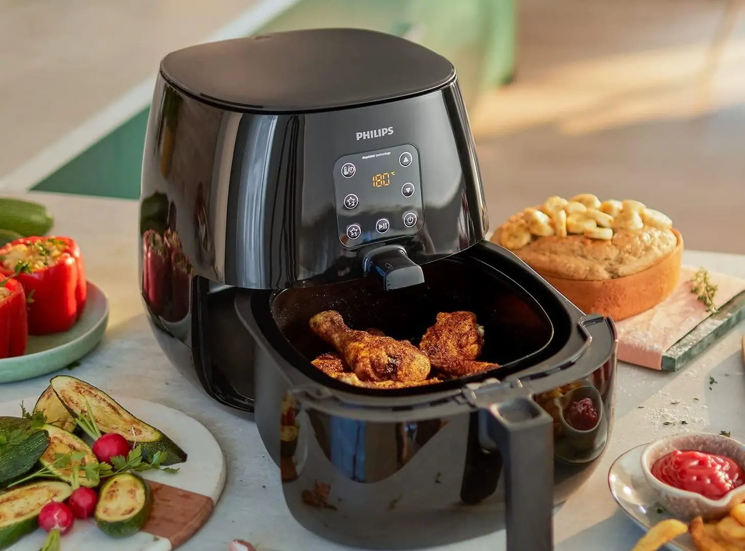 Аэрофритюрница Philips HD9270/90 (Black)