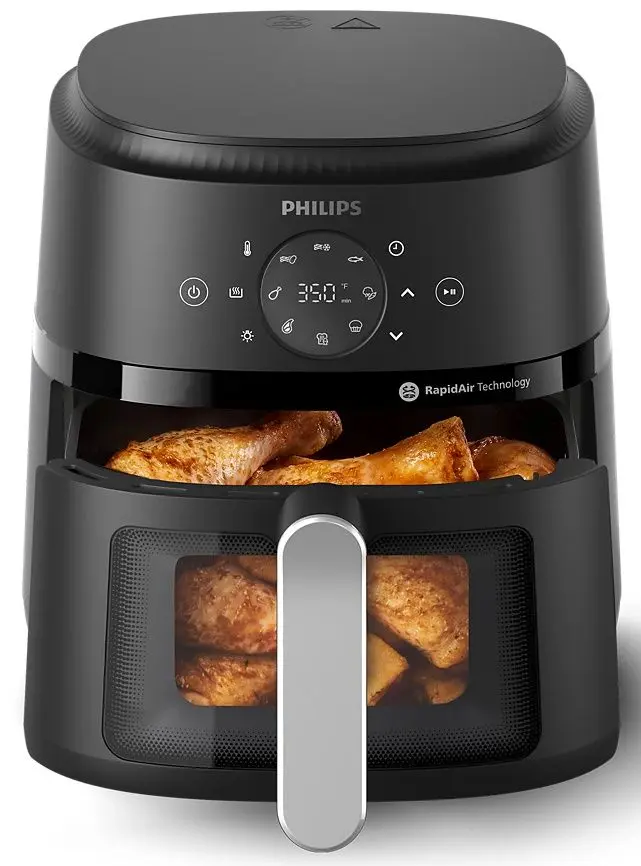 Аэрофритюрница Philips NA221/00 (Black)