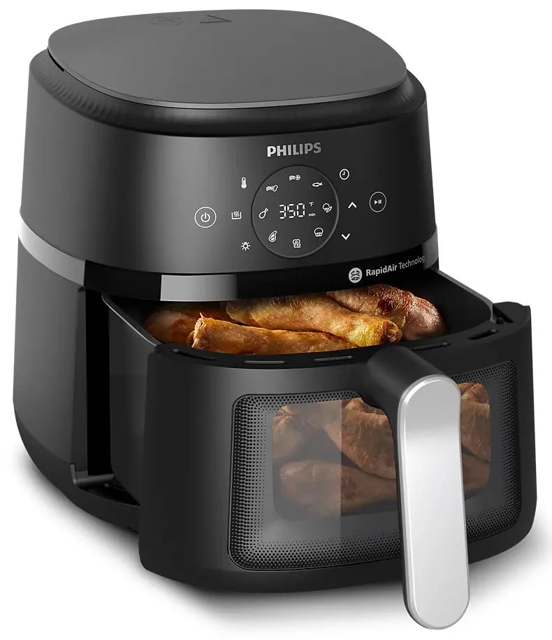 Аэрофритюрница Philips NA221/00 (Black)