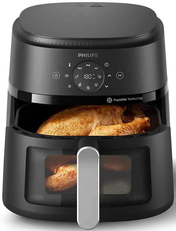 Аэрофритюрница Philips NA231/00 (Black) - 2