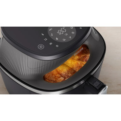 Аэрофритюрница Philips NA332/00 (Black/Gold) Thumb