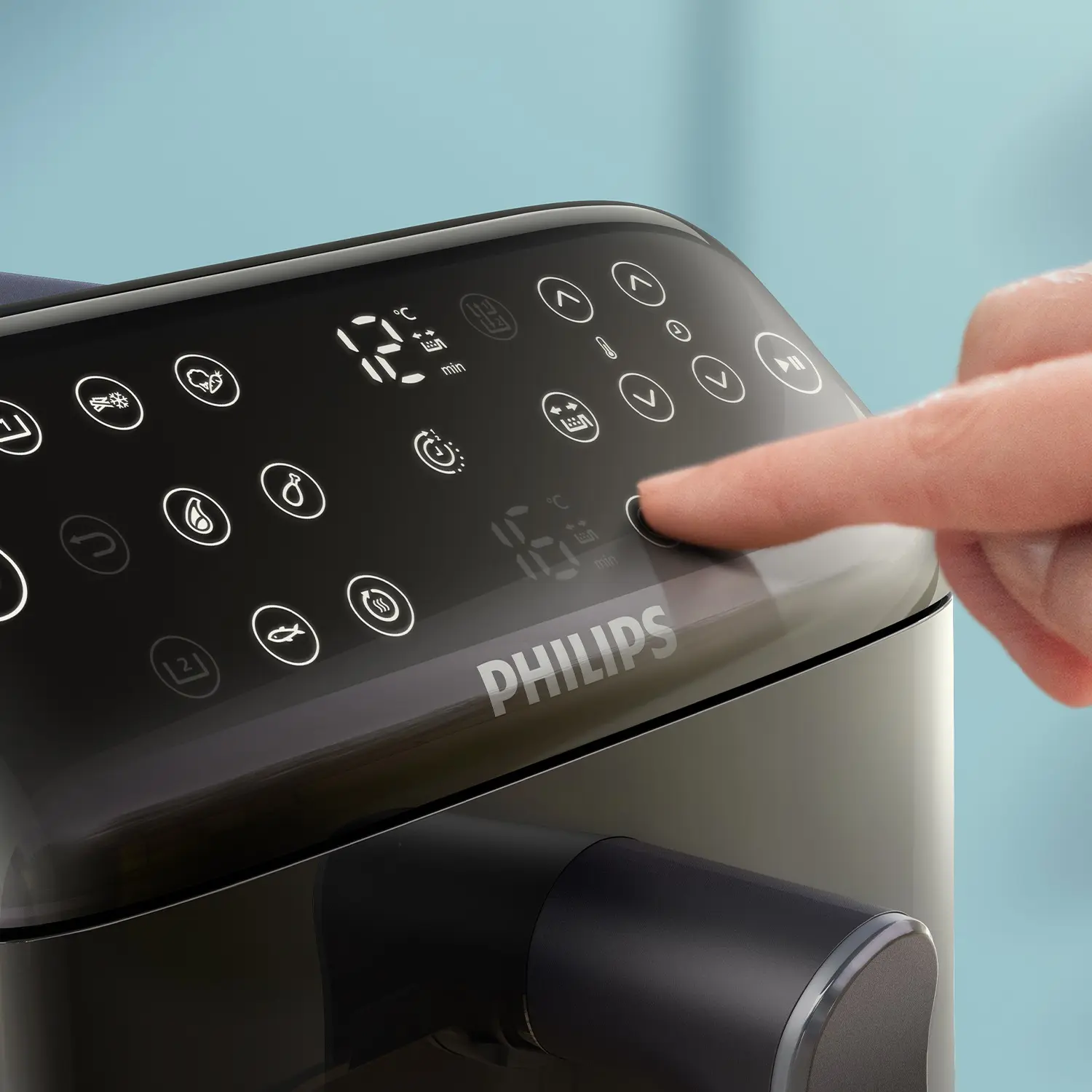 Friteuza cu aer cald Philips NA460/00 (Black) - 3