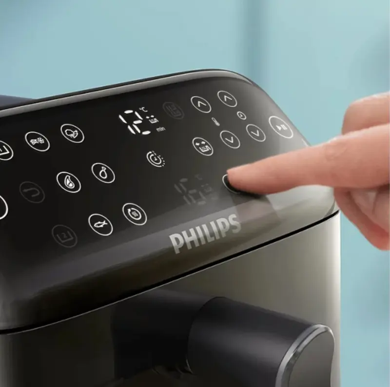 Friteuza cu aer cald Philips NA462/80 (Black/Gold) - 2
