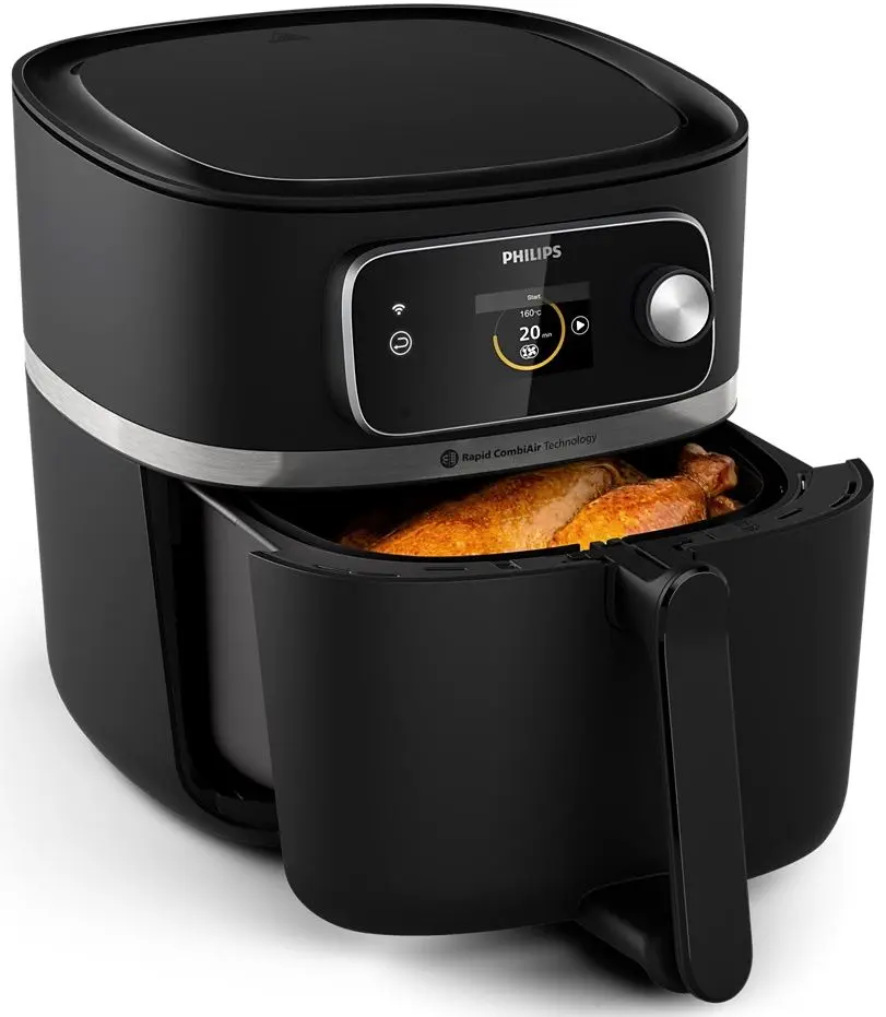 Аэрофритюрница Philips Ovi Combi Connected HD9880/90 (Black) - 2