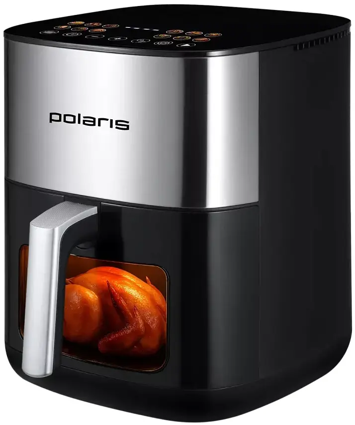 Аэрофритюрница Polaris PAF 6006DW (Silver/Black) - 2
