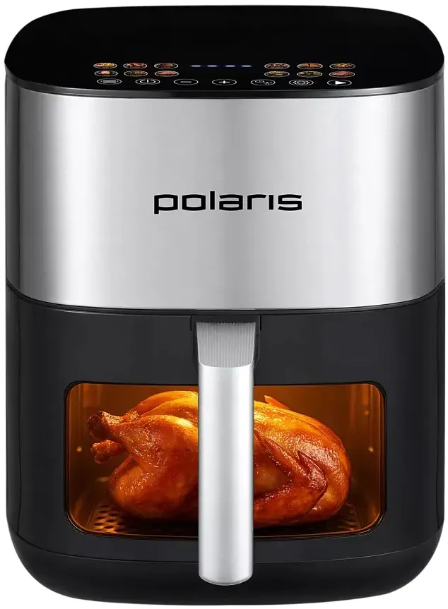 Аэрофритюрница Polaris PAF 6006DW (Silver/Black)