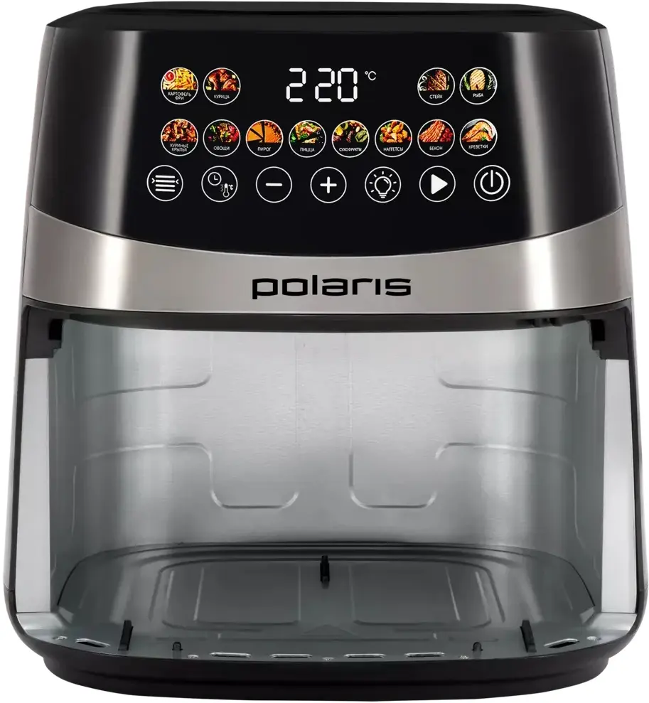 Аэрофритюрница Polaris PAF 8005W (Black) - 3