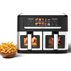 Friteuza cu aer cald Samus AF12TWIN-S2800DW (Black/Inox) Thumb