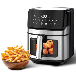 Аэрофритюрница Samus AF6.5B-S1700DW (Black/Inox) Thumb