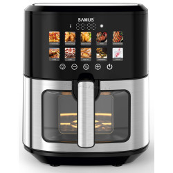 Аэрофритюрница Samus AF6.5H-S1701DW (Black/Inox)