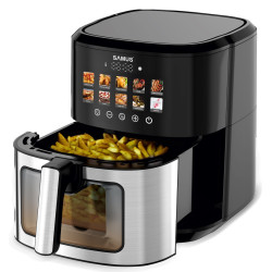 Friteuza cu aer cald Samus AF6.5H-S1701DW (Black/Inox) Thumb