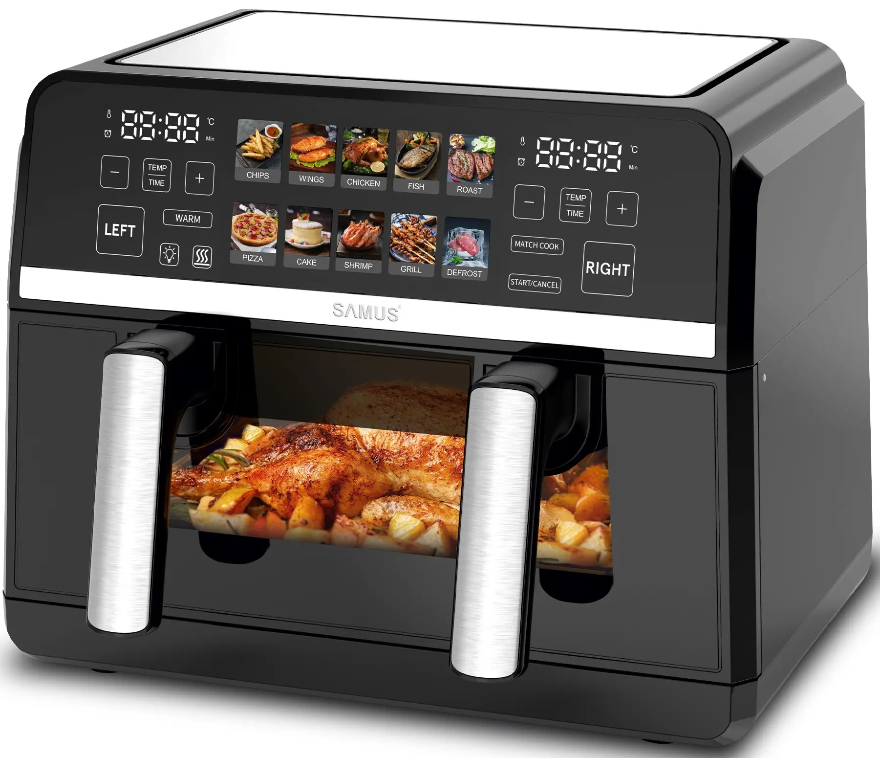 Friteuza cu aer cald Samus AF9BIG-S2500DW (Black)
