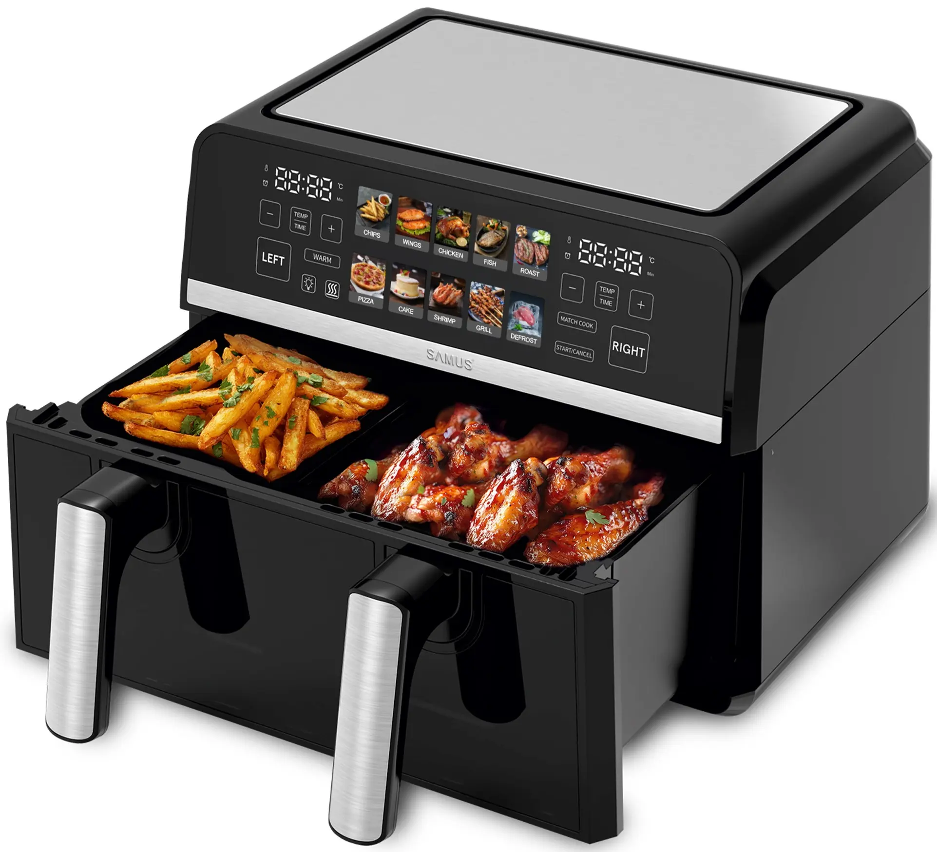 Friteuza cu aer cald Samus AF9BIG-S2500DW (Black)