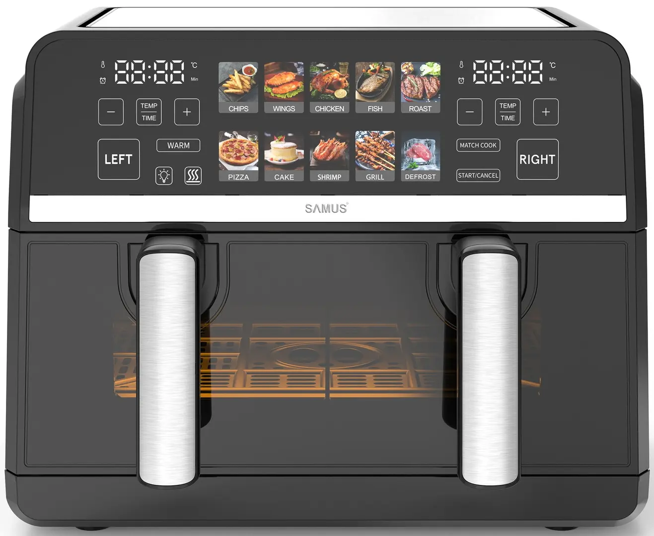 Friteuza cu aer cald Samus AF9BIG-S2500DW (Black)