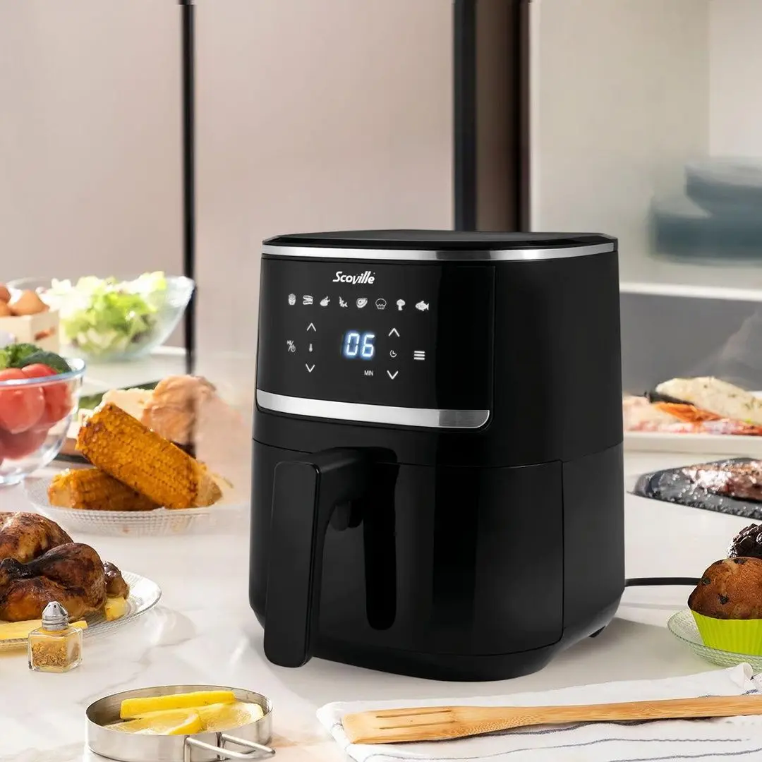 Аэрофритюрница Scoville SAF102B (Black)