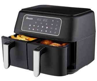 Friteuza cu aer cald Swan Duo 13in1 Air Frayer SD10410N (Black)