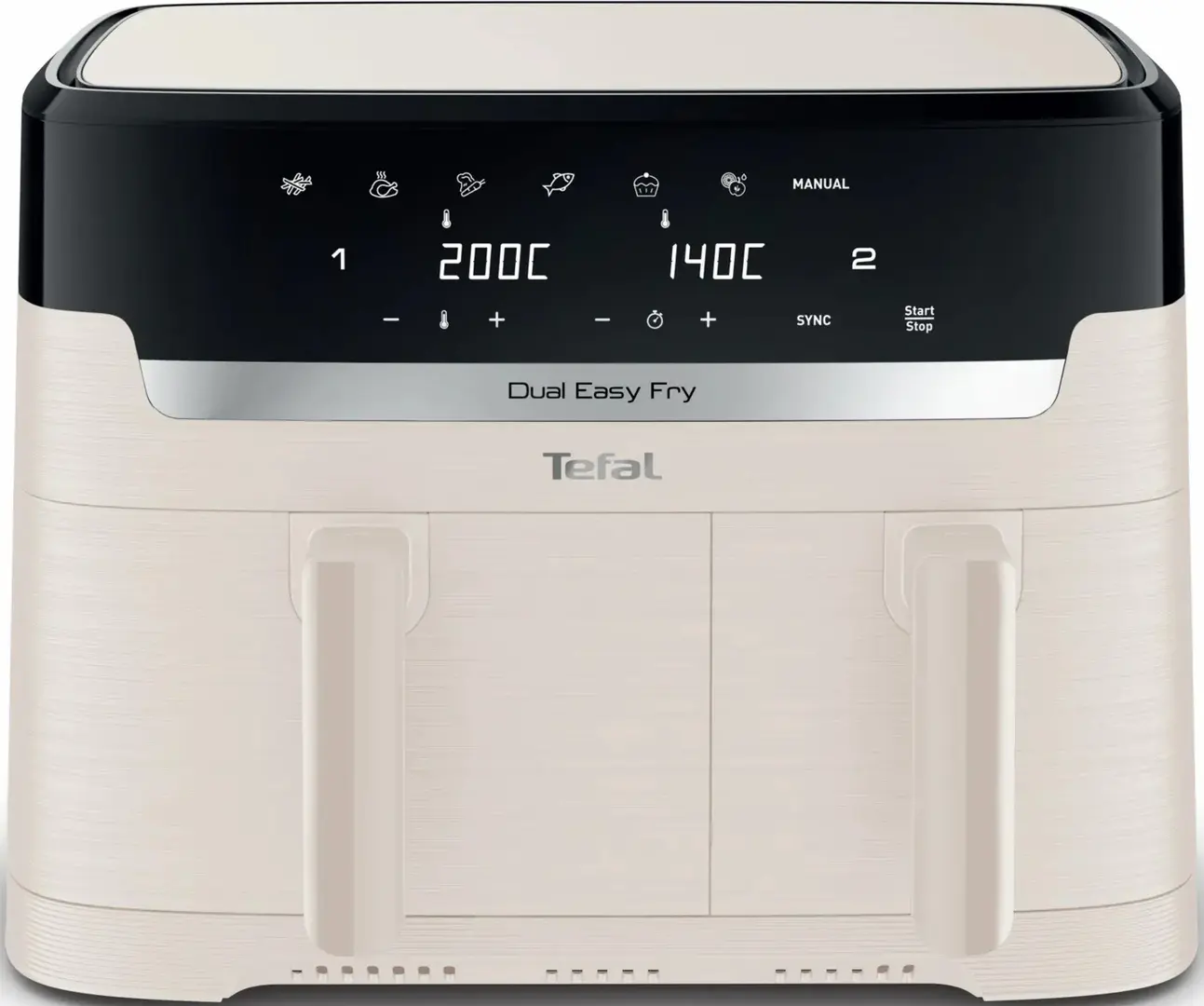 Аэрофритюрница Tefal Dual Easy Fry Essential EY901AE0 (White)