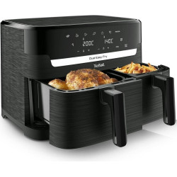 Friteuza cu aer cald Tefal Dual Easy Fry EY901N40 (Black) Thumb