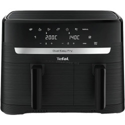 Аэрофритюрница Tefal Dual Easy Fry EY901N40 (Black)