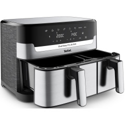 Аэрофритюрница Tefal Dual Easy Fry & Grill EY905D10 (Black/Inox) Thumb