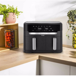 Аэрофритюрница Tefal Dual Easy Fry XXL EY9428E0 (Black) Thumb