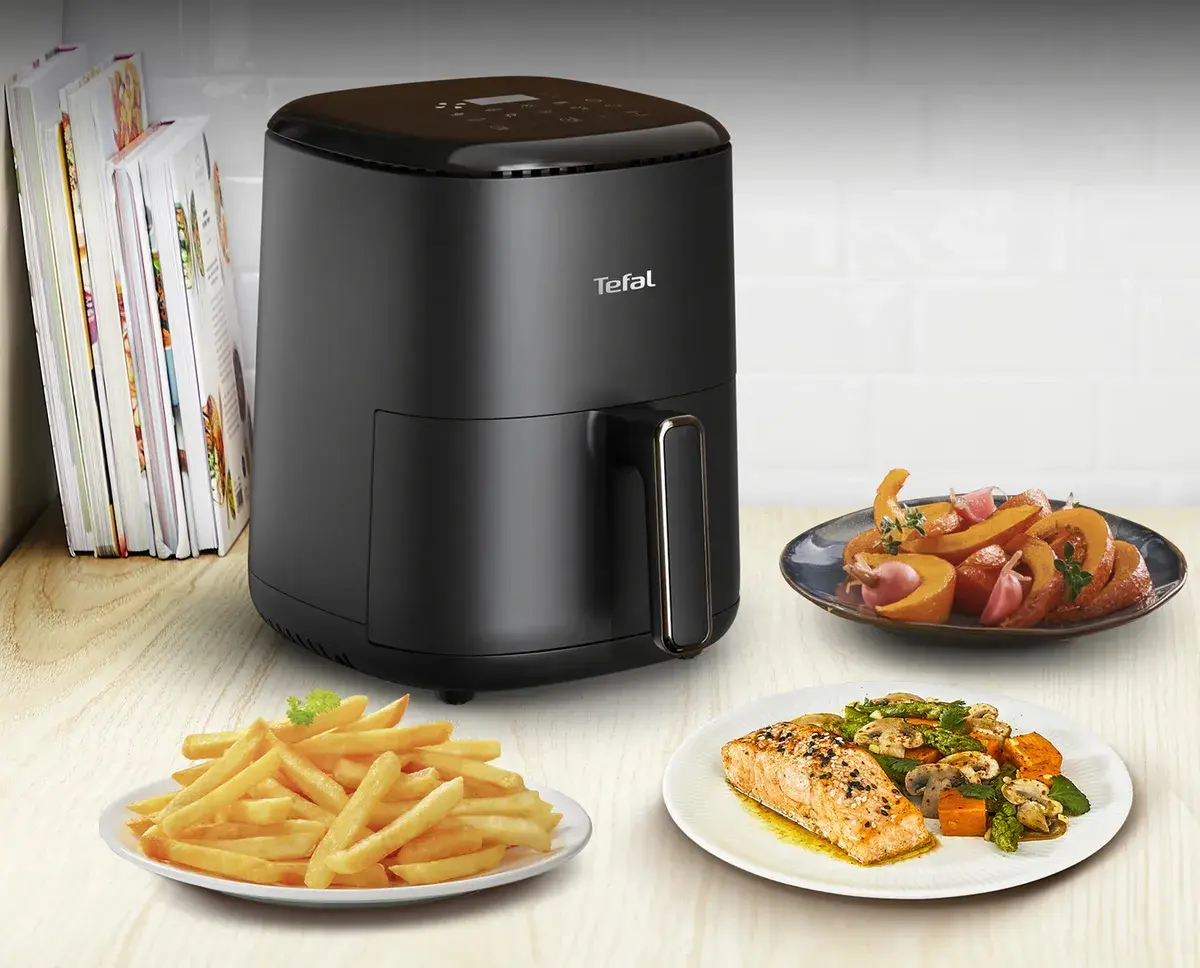 Аэрофритюрница Tefal Easy Fry Compact EY145810 (Black) - 5