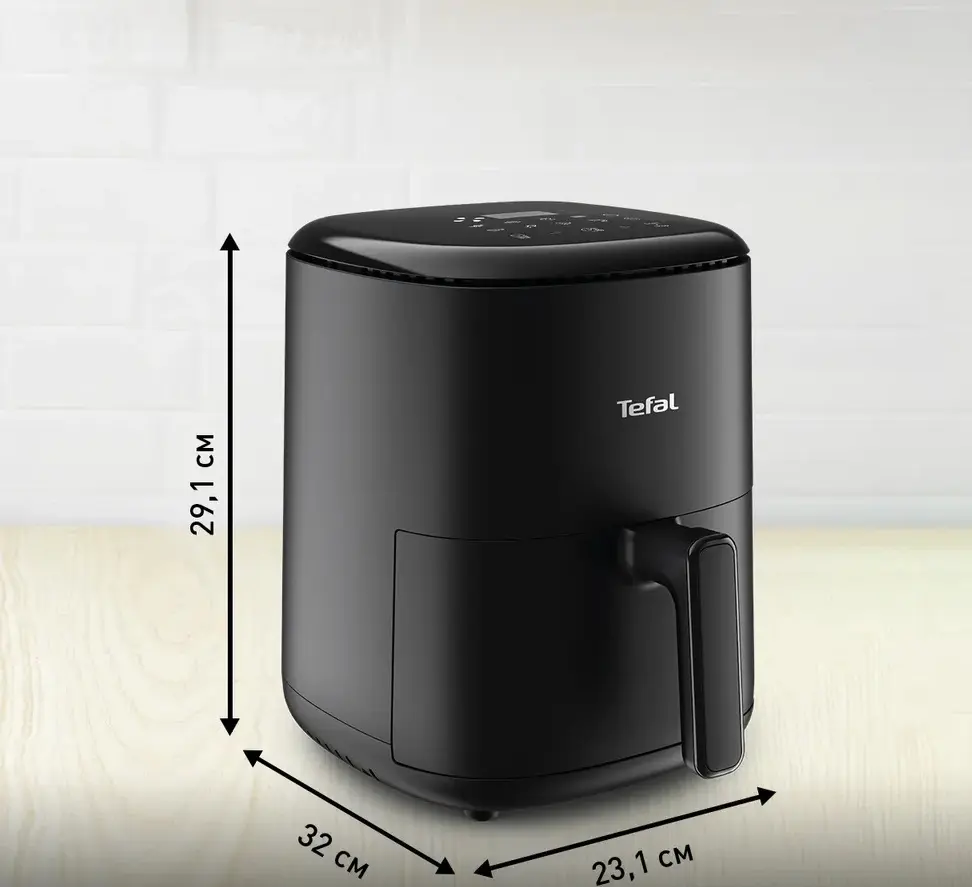 Аэрофритюрница Tefal Easy Fry Compact EY145810 (Black) - 7