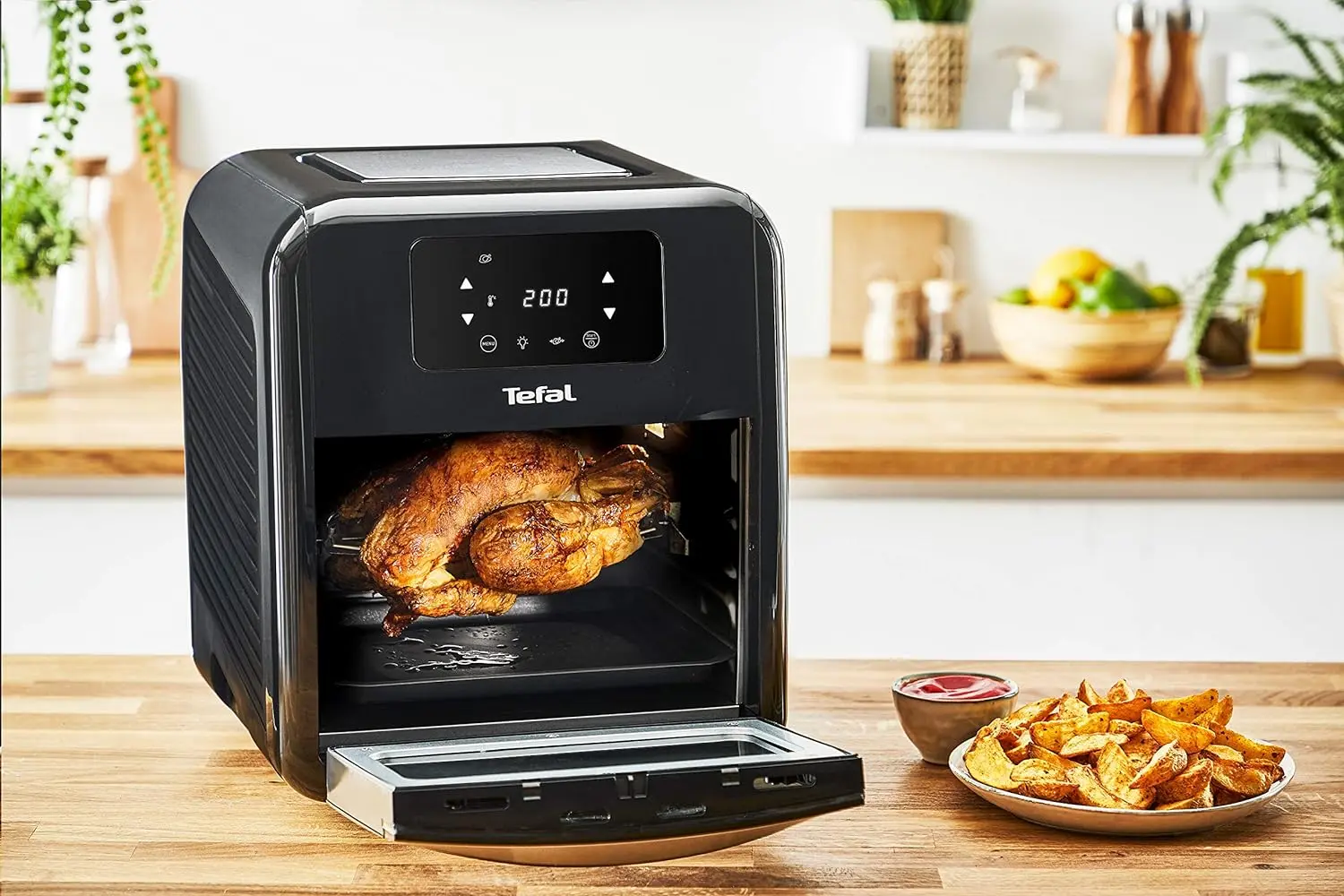 Аэрофритюрница Tefal Easy Fry FW5018 (Black) - 4