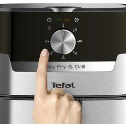 Аэрофритюрница Tefal Easy Fry&Grill EY501D15 (Inox) Thumb
