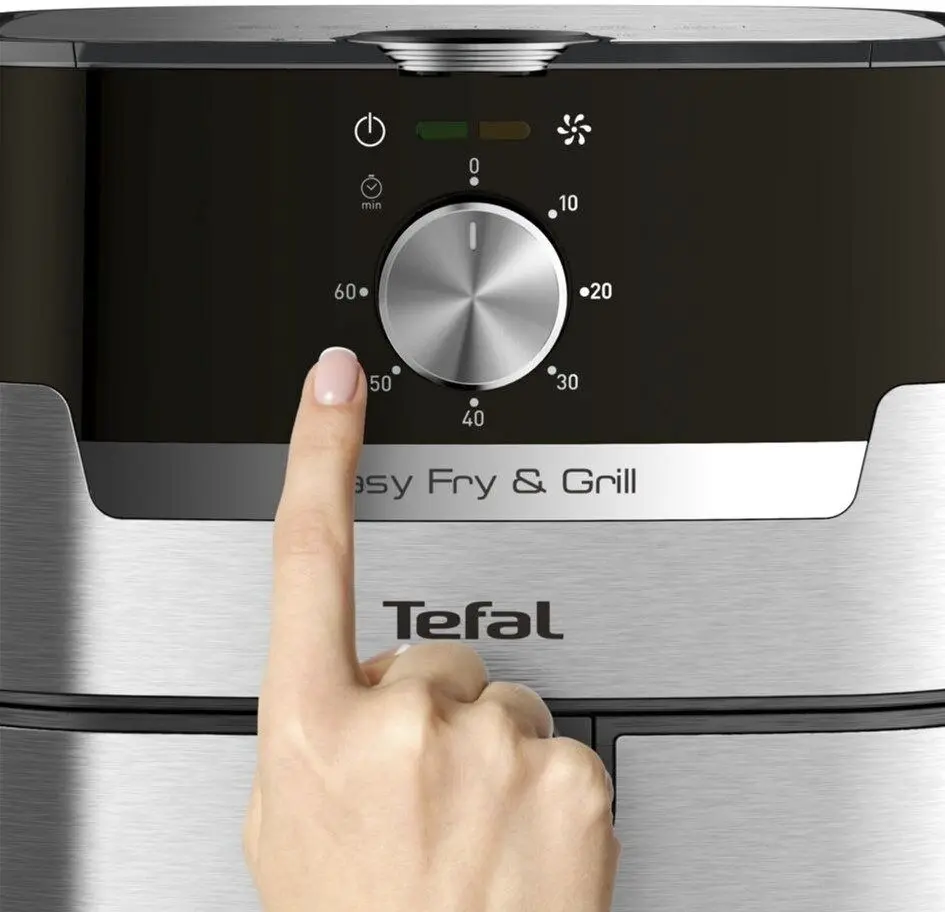 Аэрофритюрница Tefal Easy Fry&Grill EY501D15 (Inox) - 5