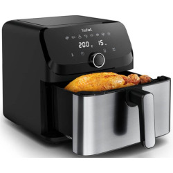 Аэрофритюрница Tefal Easy Fry Mega EY855D10 (Black/Inox)