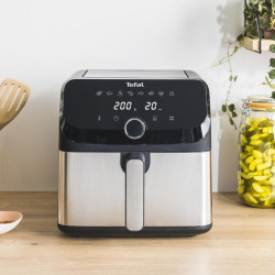 Friteuza cu aer cald Tefal Easy Fry Mega EY855D10 (Black/Inox) Thumb