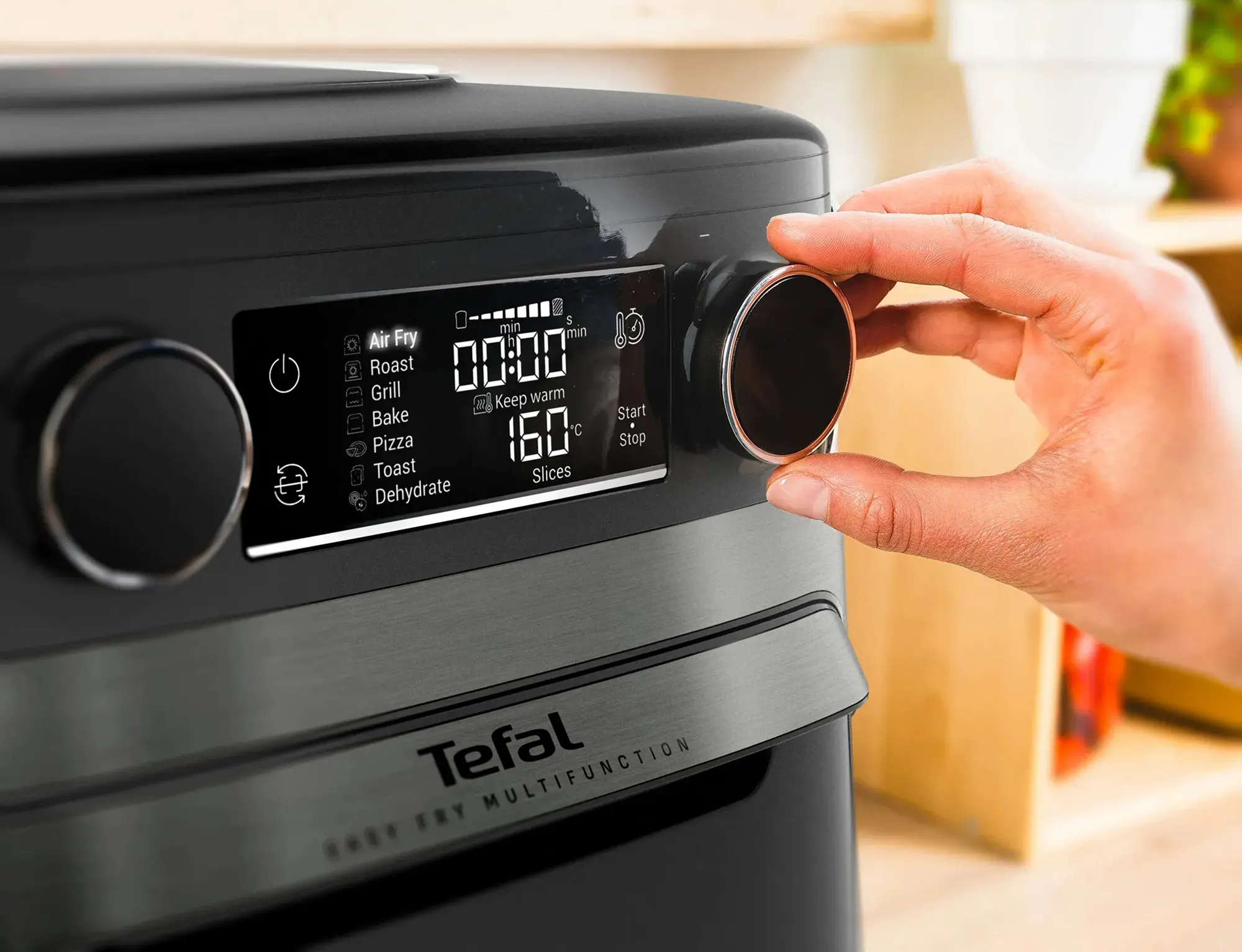 Аэрофритюрница Tefal Easy Fry Multifunctional FW5558E0 (Black)