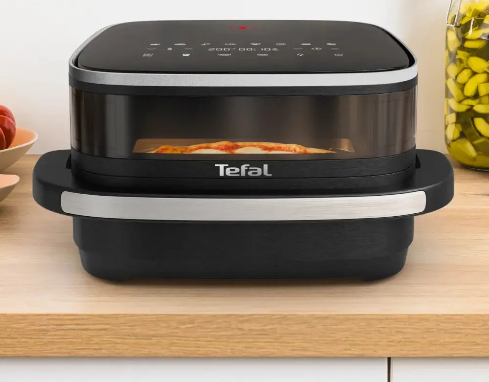Аэрофритюрница Tefal Easy Fry Pizza FW4018HG0 (Black) - 3