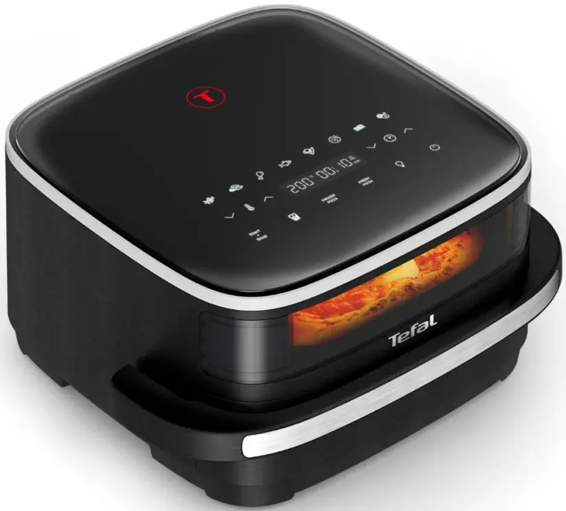 Аэрофритюрница Tefal Easy Fry Pizza FW4018HG0 (Black) - 2