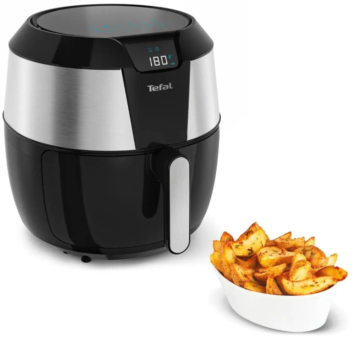 Аэрофритюрница Tefal Easy Fry XXL EY701D15 (Black/Inox)