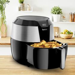 Аэрофритюрница Tefal Easy Fry XXL EY701D15 (Black/Inox) Thumb