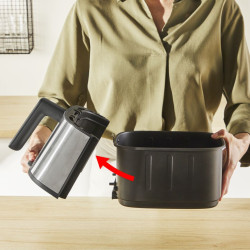 Friteuza cu aer cald Tefal EY552DE0 (Inox/Black) Thumb