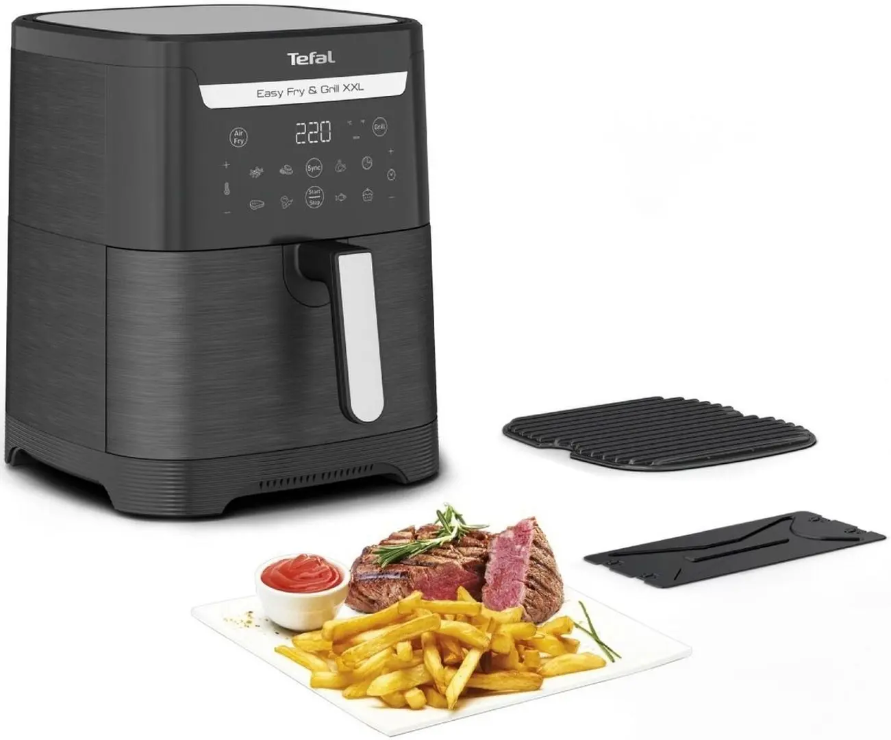 Аэрофритюрница Tefal EY801815 (Black)