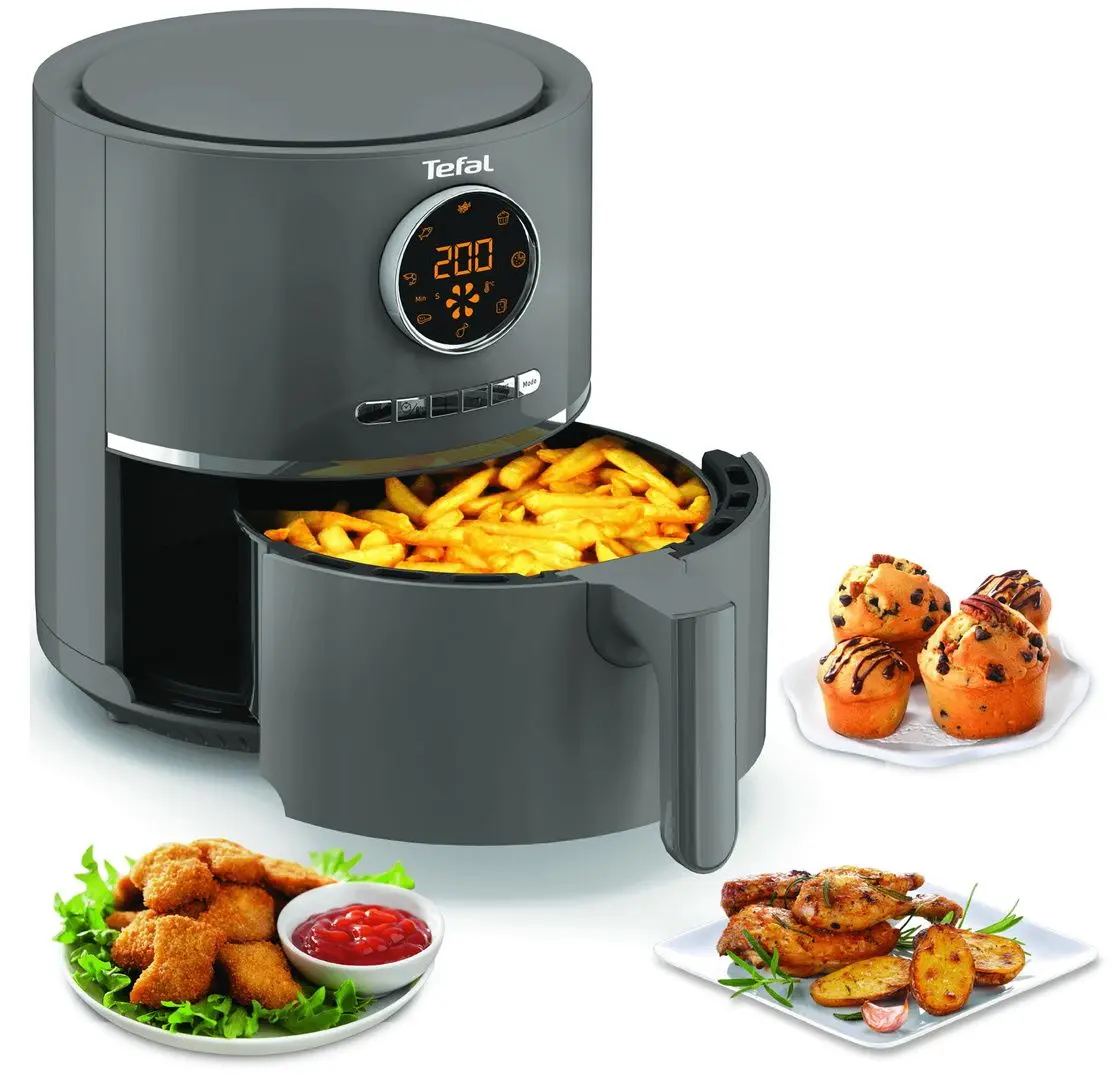 Аэрофритюрница Tefal Ultra Fry Digital EY111B15 (Grey) - 3