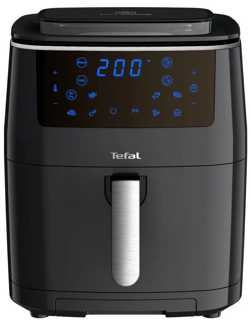 Friteuza cu aer cald Tefal Easy Fry 3in1 Steam&Grill FW2018 (Black)
