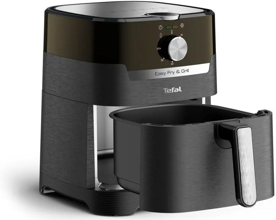 Friteuza cu aer cald Tefal Easy Fry & Grill EY501815 (Black)