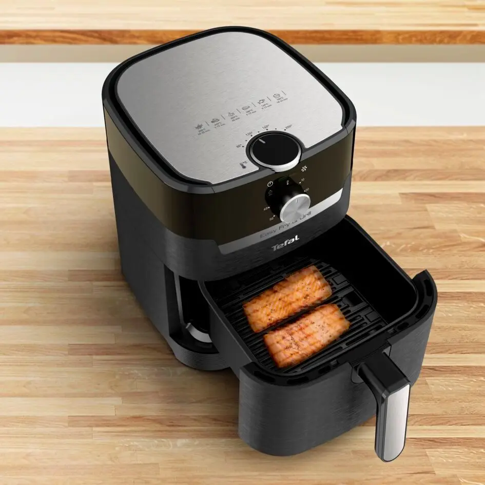 Friteuza cu aer cald Tefal Easy Fry & Grill EY501815 (Black)