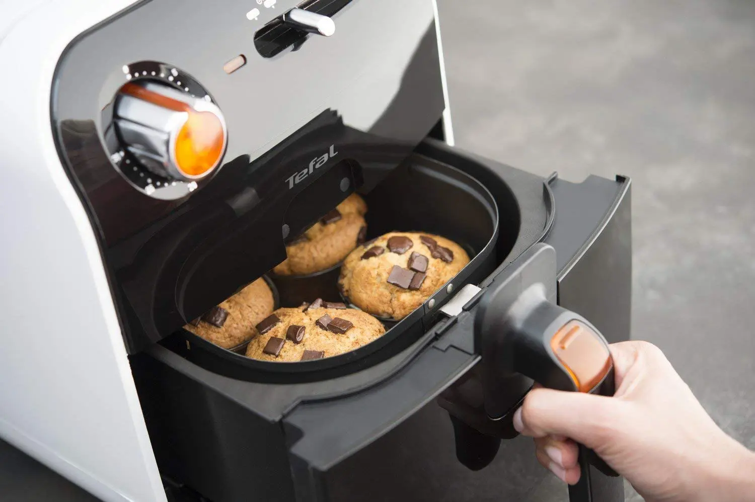 Мультипечь-аэрофритюрница Tefal Fry Delight FX100015 (White/Black) - 4