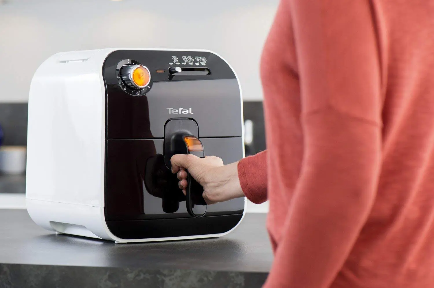 Мультипечь-аэрофритюрница Tefal Fry Delight FX100015 (White/Black) - 2