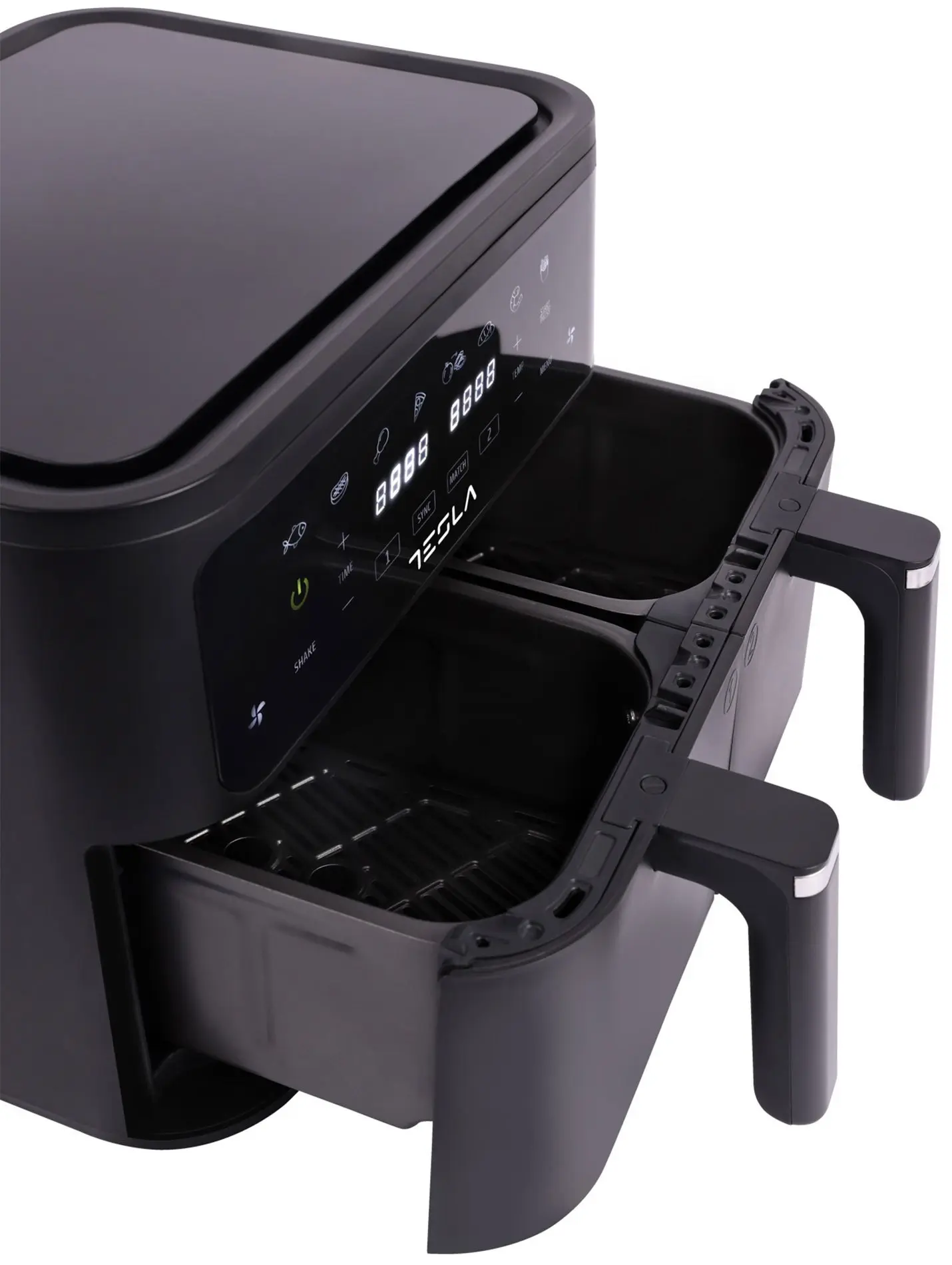 Аэрофритюрница Tesla AF900BSD (Black/Inox) - 6