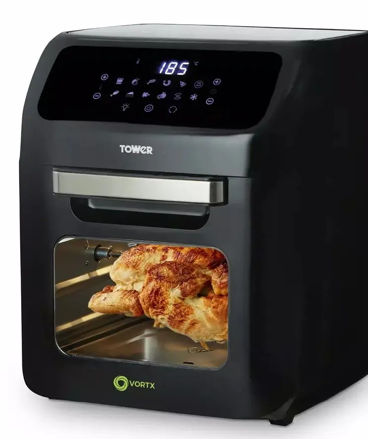 Аэрофритюрница Tower T17128 Vortx Oven (Black)