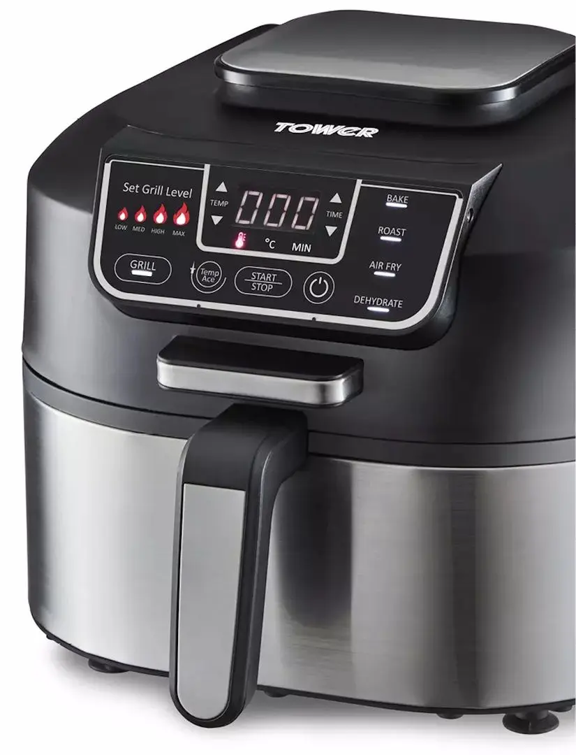 Аэрофритюрница Tower T17086 Vortx 5in1 (Black)