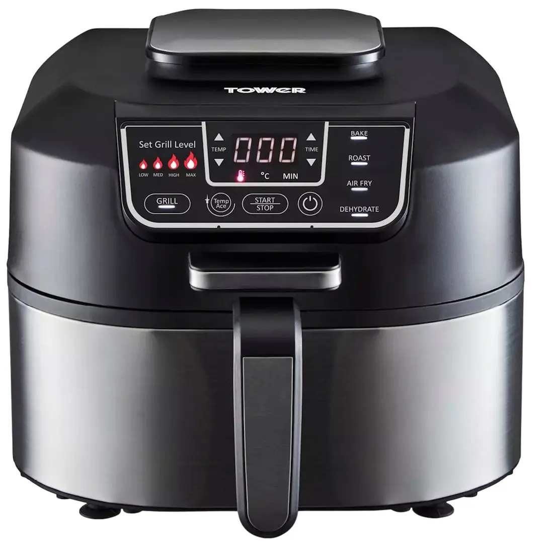 Аэрофритюрница Tower T17086 Vortx 5in1 (Black)