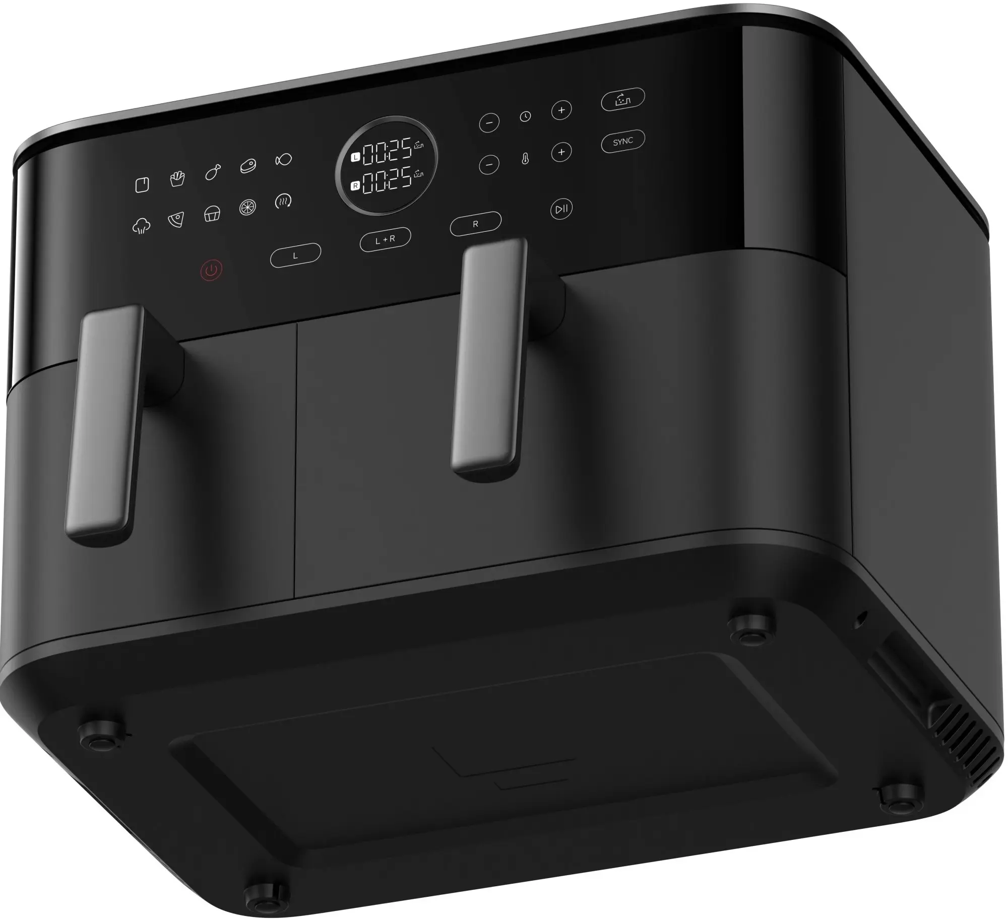 Friteuza cu aer cald Xiaomi Dual Zone Air Fryer 10L (Black)